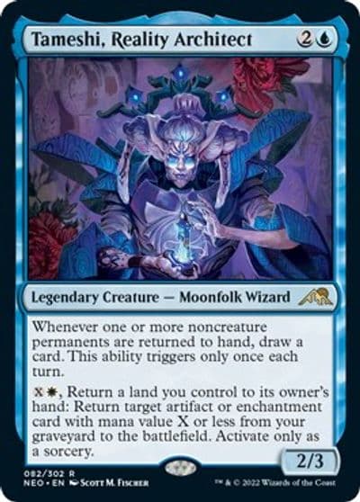 Tameshi Reality Architect Kamigawa: Neon Dynasty Magic card