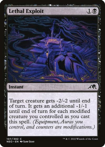 Lethal Exploit Kamigawa: Neon Dynasty Magic card