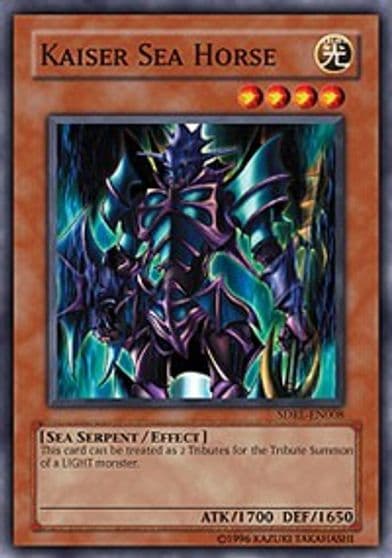 Kaiser Sea Horse Structure Deck: Rise of the Dragon Lords Yu-Gi-Oh! card