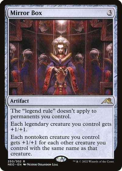 Mirror Box Kamigawa: Neon Dynasty Magic card