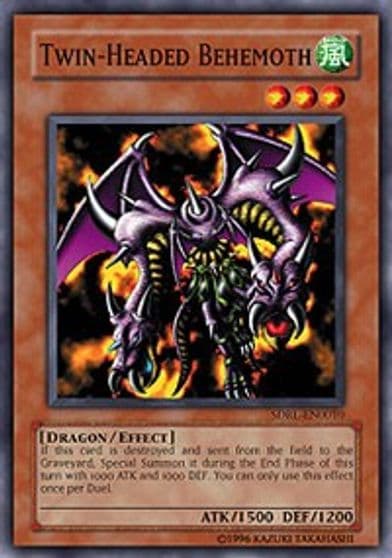 Twin Headed Behemoth Structure Deck: Rise of the Dragon Lords Yu-Gi-Oh! card