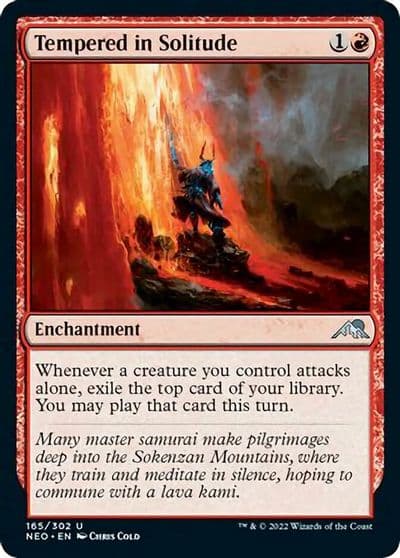Tempered in Solitude Kamigawa: Neon Dynasty Magic card