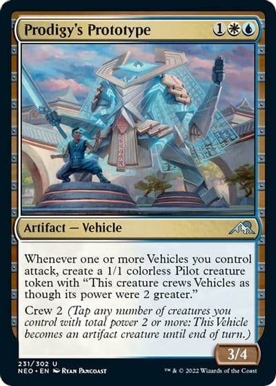 Prodigys Prototype Kamigawa: Neon Dynasty Magic card