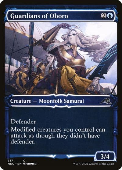 Guardians of Oboro Showcase Kamigawa: Neon Dynasty Magic card