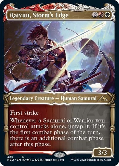 Raiyuu Storms Edge Showcase Kamigawa: Neon Dynasty Magic card