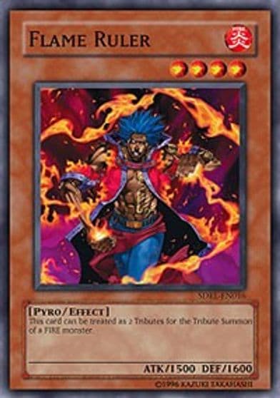Flame Ruler Structure Deck: Rise of the Dragon Lords Yu-Gi-Oh! card