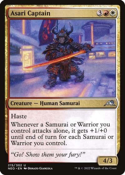 Asari Captain Kamigawa: Neon Dynasty Magic card