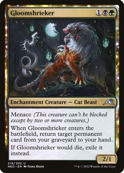 Gloomshrieker Kamigawa: Neon Dynasty Magic card