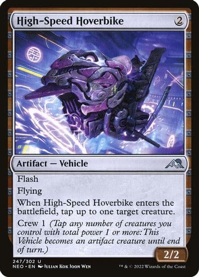 High Speed Hoverbike Kamigawa: Neon Dynasty Magic card