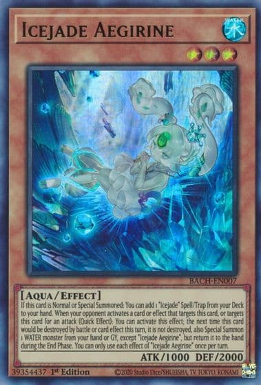 Icejade Aegirine Battle of Chaos Yu-Gi-Oh! card