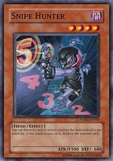 Snipe Hunter Structure Deck: Rise of the Dragon Lords Yu-Gi-Oh! card