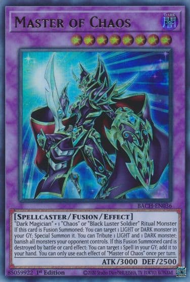 Master of Chaos Battle of Chaos Yu-Gi-Oh! card