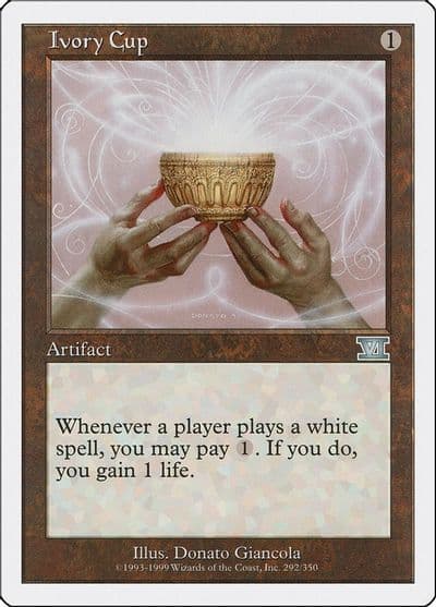Ivory Cup Classic Sixth Edition Magic card