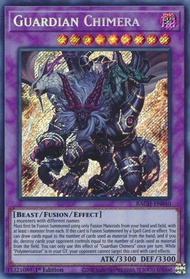Guardian Chimera Battle of Chaos Yu-Gi-Oh! card