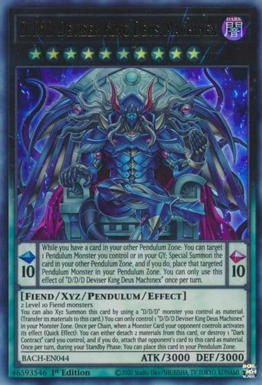 D D D Deviser King Deus Machinex Battle of Chaos Yu-Gi-Oh! card