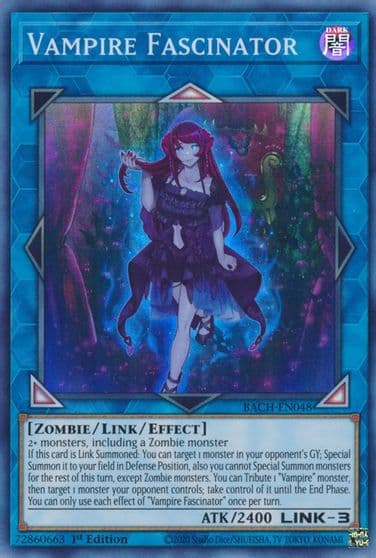 Vampire Fascinator Battle of Chaos Yu-Gi-Oh! card