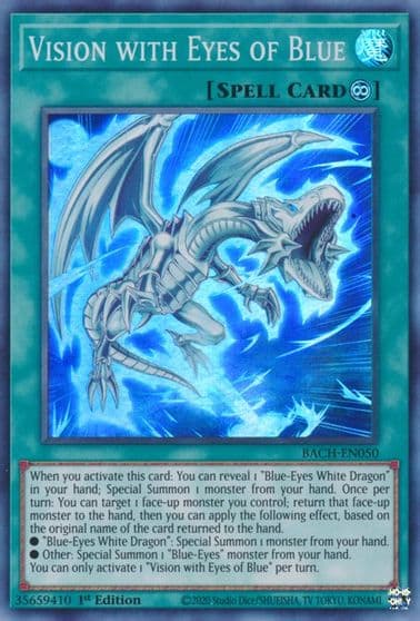 Vision with Eyes of Blue Battle of Chaos Yu-Gi-Oh! card