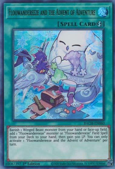 Floowandereeze and the Advent of Adventure Battle of Chaos Yu-Gi-Oh! card