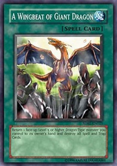 A Wingbeat of Giant Dragon Structure Deck: Rise of the Dragon Lords Yu-Gi-Oh! card