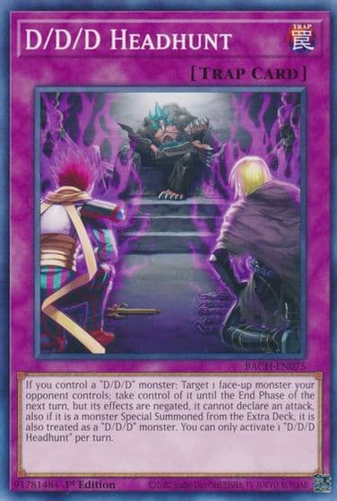 D D D Headhunt Battle of Chaos Yu-Gi-Oh! card