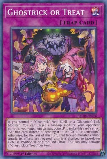 Ghostrick or Treat Battle of Chaos Yu-Gi-Oh! card