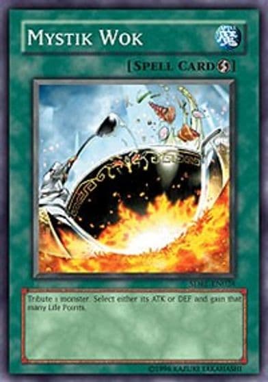 Mystik Wok Structure Deck: Rise of the Dragon Lords Yu-Gi-Oh! card