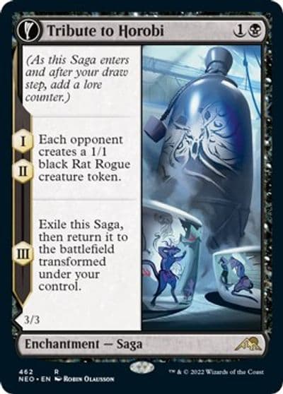 Tribute to Horobi Extended Art Kamigawa: Neon Dynasty Magic card