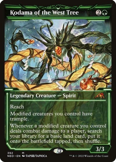 Kodama of the West Tree Showcase Kamigawa: Neon Dynasty Magic card