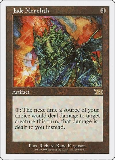 Jade Monolith Classic Sixth Edition Magic card