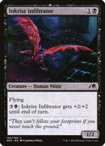 Inkrise Infiltrator Kamigawa: Neon Dynasty Magic card