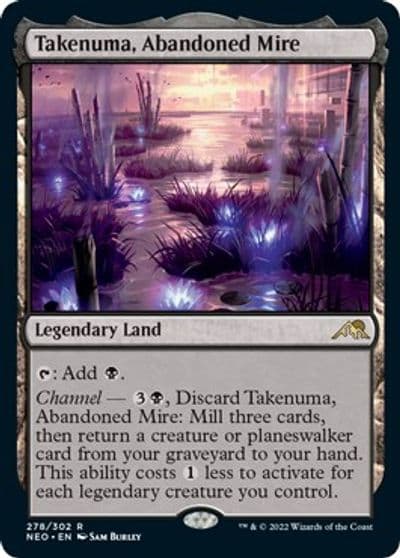 Takenuma Abandoned Mire Kamigawa: Neon Dynasty Magic card