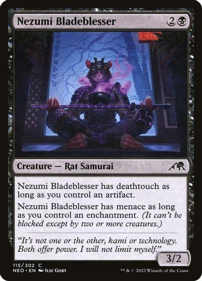 Nezumi Bladeblesser Kamigawa: Neon Dynasty Magic card