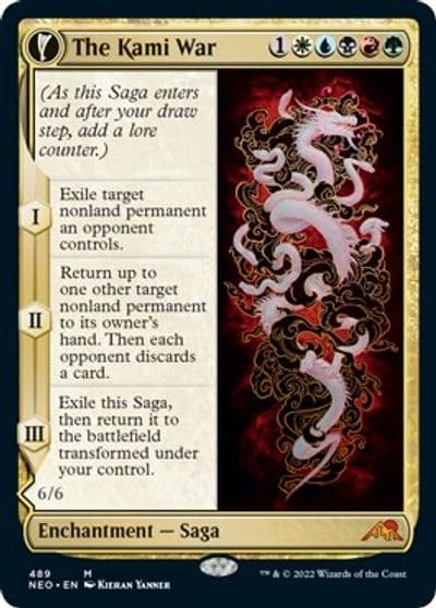 The Kami War Extended Art Kamigawa: Neon Dynasty Magic card