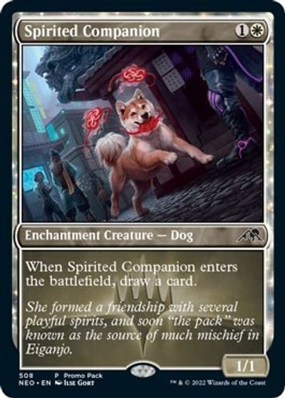 Spirited Companion Promo Pack: Kamigawa: Neon Dynasty Magic card