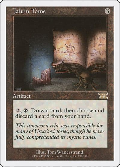 Jalum Tome Classic Sixth Edition Magic card