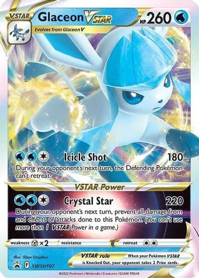 Glaceon VSTAR - SWSH197 SWSH: Sword & Shield Promo Cards Pokemon card