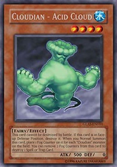 Cloudian Acid Cloud Gladiator's Assault Yu-Gi-Oh! card