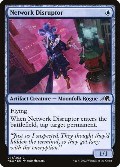 Network Disruptor Kamigawa: Neon Dynasty Magic card