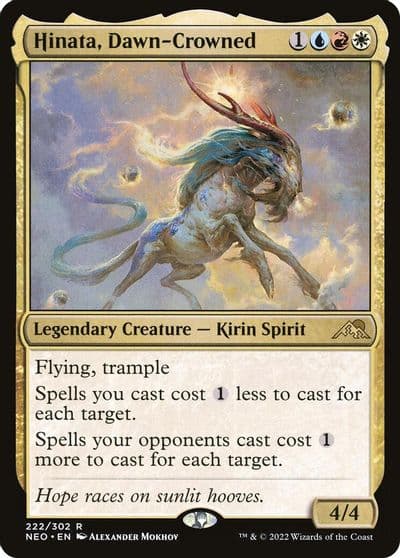Hinata Dawn Crowned Kamigawa: Neon Dynasty Magic card