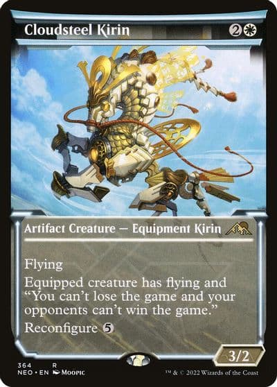 Cloudsteel Kirin Showcase Kamigawa: Neon Dynasty Magic card