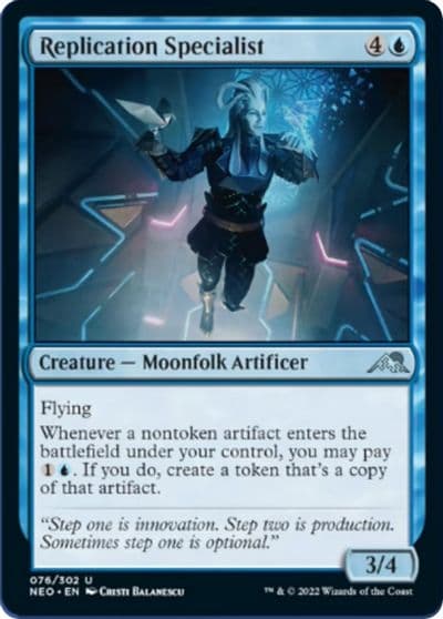 Replication Specialist Kamigawa: Neon Dynasty Magic card