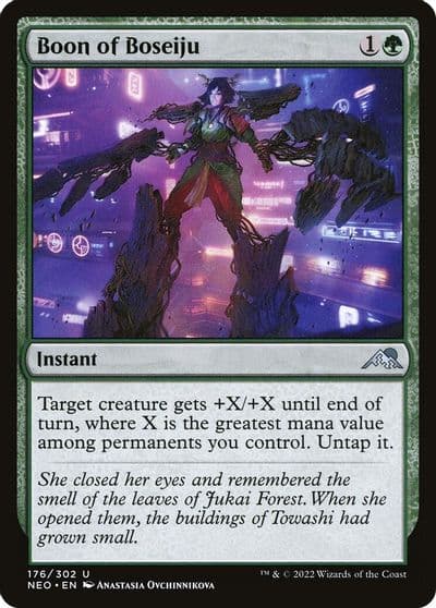 Boon of Boseiju Kamigawa: Neon Dynasty Magic card