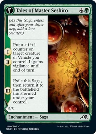 Tales of Master Seshiro Kamigawa: Neon Dynasty Magic card