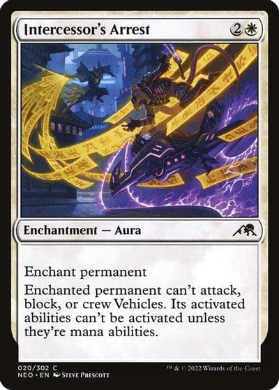 Intercessors Arrest Kamigawa: Neon Dynasty Magic card