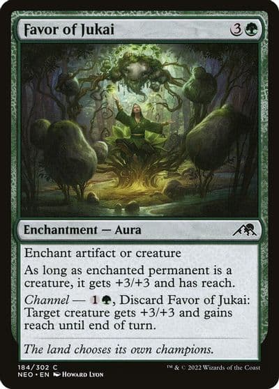 Favor of Jukai Kamigawa: Neon Dynasty Magic card