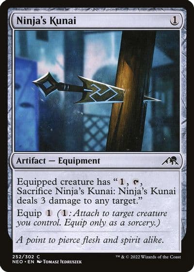 Ninjas Kunai Kamigawa: Neon Dynasty Magic card