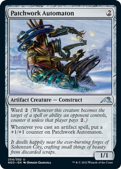 Patchwork Automaton Kamigawa: Neon Dynasty Magic card
