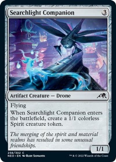 Searchlight Companion Kamigawa: Neon Dynasty Magic card