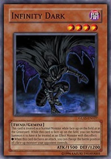 Infinity Dark Gladiator's Assault Yu-Gi-Oh! card