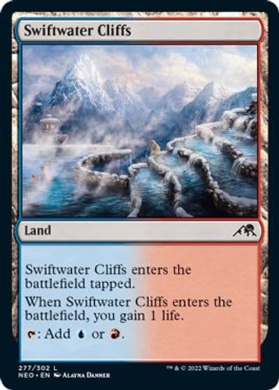 Swiftwater Cliffs Kamigawa: Neon Dynasty Magic card